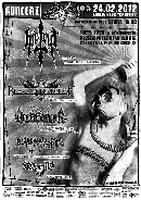Koncert Iperyt, Blaze of Perdition, Voidhanger, Blasphemy Rites, Morgh