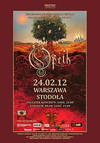 Plakat - Opeth, Von Hertzen Brothers