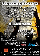 Koncert Devon, Blind Mind, Psychotic Violence