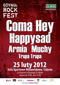Plakat - Coma, Hey, Happysad, Armia, Muchy