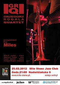 Plakat - Grzegorz Rogala Quartet