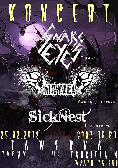 Plakat - Snake Eyes, Mayzel, Sicknest