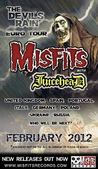 Plakat - Misfits, Juicehead, Rhyme, The Shiver