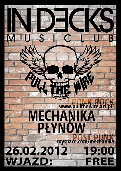 Plakat - Pull The Wire, Mechanika Płynów