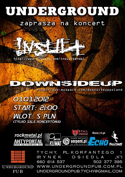 Plakat - Insult, Downsideup