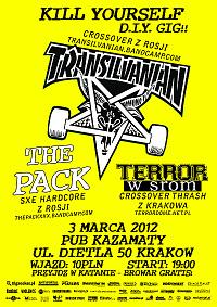 Plakat - Transilvanian, The Pack, Terror w Srom