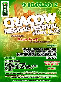 Plakat - Cracow Reggae Festival 2012