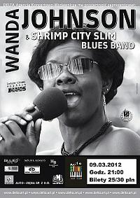 Plakat - Wanda Johnson & Shrimp City Slim Blues Band