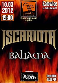 Plakat - Iscariota, Baliama