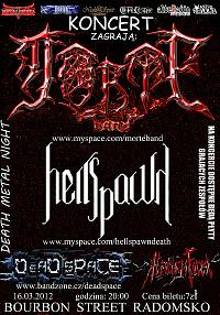 Plakat - Morte, Hellspawn, Dead Space, Atrocious Forest