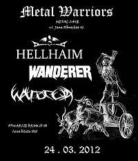 Plakat - Hellhaim, Wanderer, Walpurgia