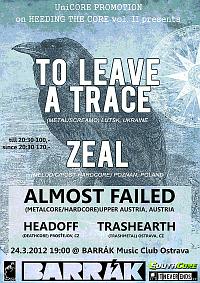Plakat - To Leave A Trace, Zeal