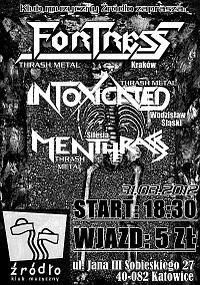 Plakat - Fortress, Intoxicated, Menthrass