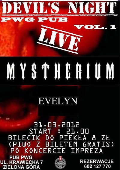 Plakat - Mystherium, Evelyn