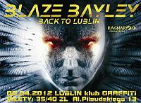 Plakat - Blaze Bayley