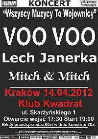 Plakat - Voo Voo, Lech Janerka, Mitch And Mitch