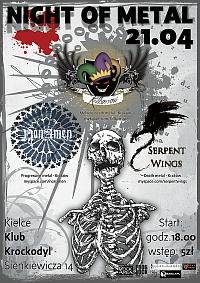 Plakat - Killsorrow, Nonamen, Serpent Wings