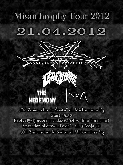 Plakat - Pandemonium, Cerebrum, The Hegemony