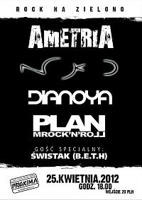 Plakat - Ametria, Noko, Dianoya, Plan