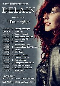 Plakat - Delain, Halcyon Way, Trillium