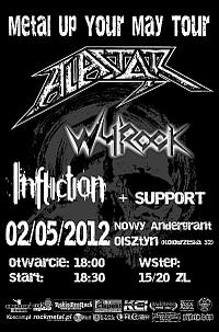 Plakat - Alastor, Wyrock, Infliction, Headshot