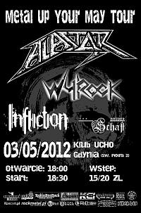 Plakat - Alastor, Wyrock, Infliction, Bruderschaft