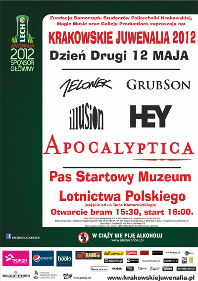 Plakat - Apocalyptica, Hey, Illusion, Jelonek