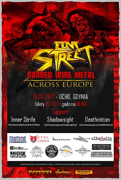 Plakat - Elm Street, Inner Strife, Shadowsight