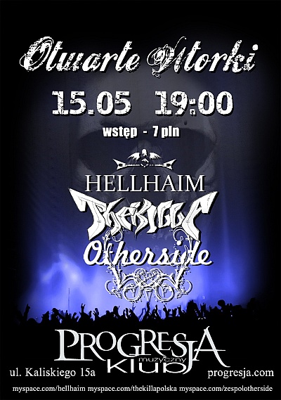 Plakat - Hellhaim, Otherside, Thekilla