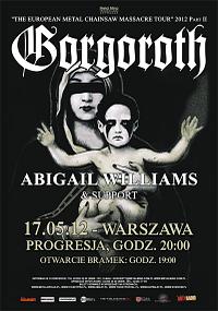 Plakat - Gorgoroth, Abigail Williams