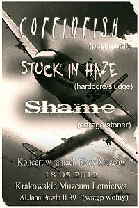 Plakat - Coffinfish, Stuck In Haze, Shame