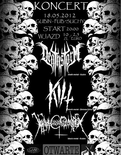 Plakat - Deathstorm, Kill, Jesus Complex