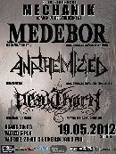 Koncert Medebor, Anathemized, DeadThorn