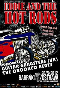 Plakat - Eddie and the Hot Rods, Guitar Gangsters