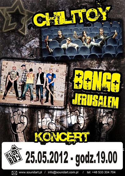 Plakat - Bongo Jerusalem, Chilitoy