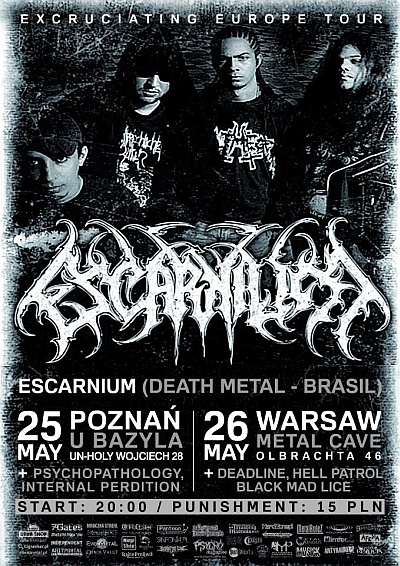 Plakat - Escarnium, Psychopathology, Internal Perdition