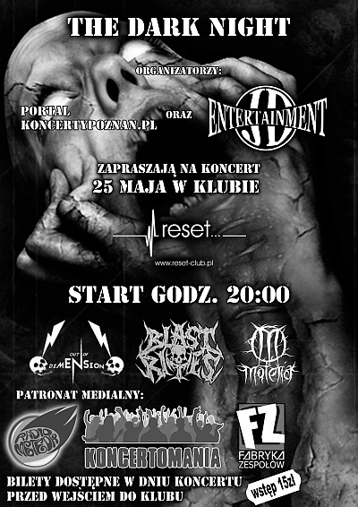 Plakat - Out Of Dimension, Blast Rites, Materia