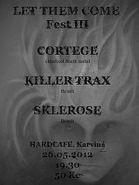 Plakat - Cortege, Killer Trax, Sklerose