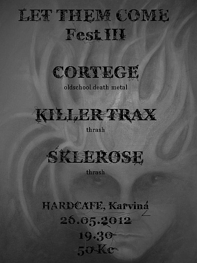 Plakat - Cortege, Killer Trax, Sklerose