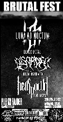 Koncert Luna Ad Noctum, Disorder, Hellspawn