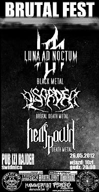 Plakat - Luna Ad Noctum, Disorder, Hellspawn