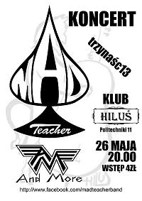 Plakat - Mad Teacher, And More
