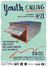 Plakat - The Saturday Tea, Space Buzz, Shit Shaved Shovers