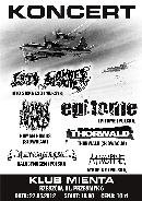 Koncert Into Sickness, Epitome, Human Humus, Thorwald, Halucynogen, Atropine