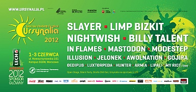 Plakat - Limp Bizkit, Slayer, Luxtorpeda