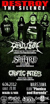 Plakat - Oblivion, Sphere, Cryptic Rites