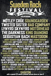 Plakat - Sweden Rock Festival 2012