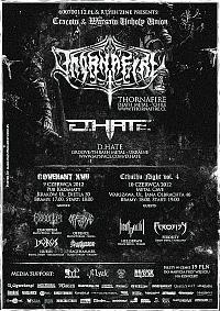 Plakat - Thornafire, D.Hate, Hellspawn, Ferosity