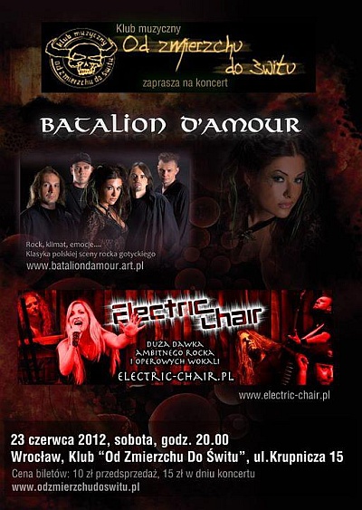 Plakat - Batalion D'Amour, Electric Chair