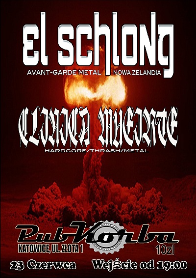 Plakat - El Schlong, Clinica Muerte